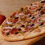 prikaz pice na dasci